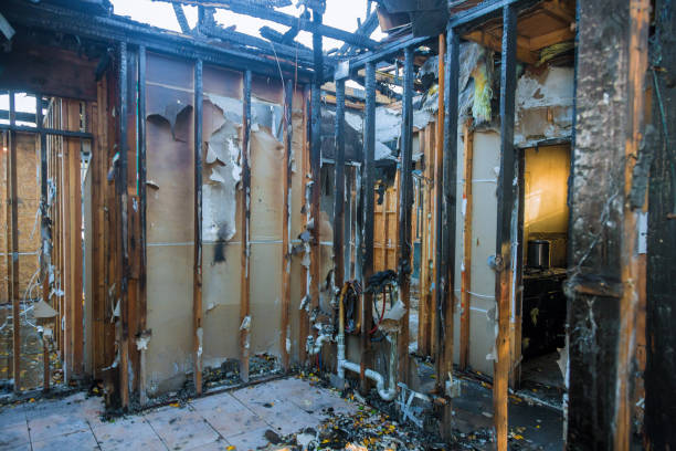 Professional Emergency Fire Cleanup technician working in Faribault, MN